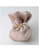 BAG TESSUTO  A FORMA DI ROSA E PAPILON