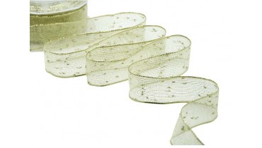 ROTOLO NASTRO VELETTA H 20 X 25 MT  ORO E ARGENTO