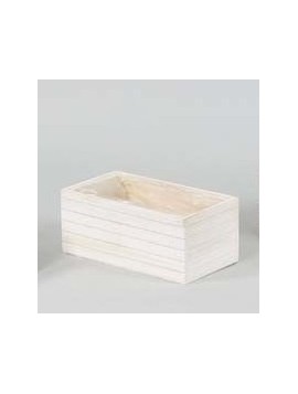 CASSETTA LEGNO X 2 VASI D.12