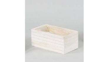 CASSETTA LEGNO X 2 VASI D.12
