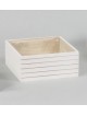 CASSETTA LEGNO X 4VASI ø 14 30X30H14 CM