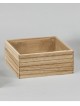 CASSETTA LEGNO QUADRA